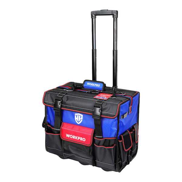 Bolsa de Herramientas Rígida con Ruedas, 46 x 27 x 40 cm WORKPRO