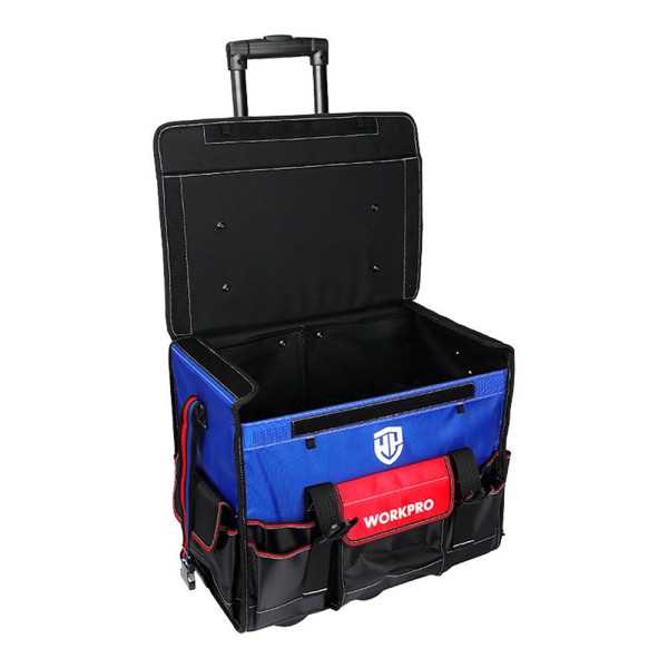 Bolsa de Herramientas Rígida con Ruedas, 46 x 27 x 40 cm WORKPRO