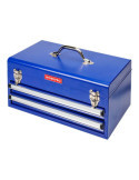 Caja de Herramientas, Metálica, 2 Cajones, 46 x 24 x 22 cm WORKPRO