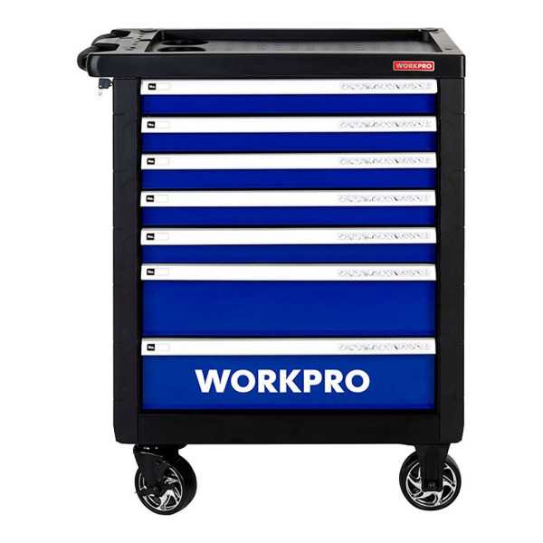 Carro Herramientas, 7 Cajones (Herramienta No Incluida), 77 x 47 x 97 cm WORKPRO