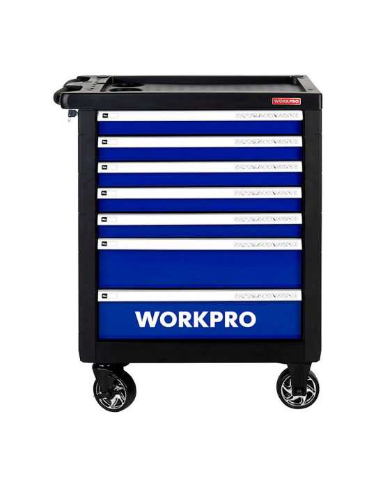 Carro Herramientas, 7 Cajones (Herramienta No Incluida), 77 x 47 x 97 cm WORKPRO
