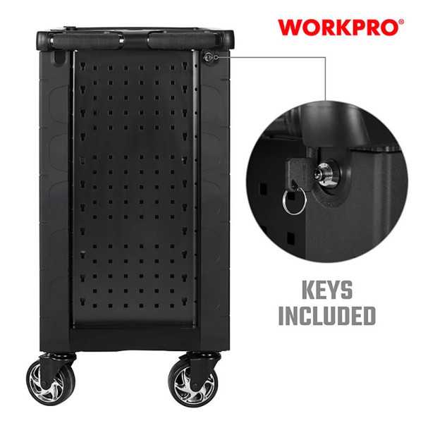 Carro Herramientas, 7 Cajones (Herramienta No Incluida), 77 x 47 x 97 cm WORKPRO