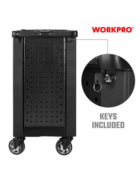 Carro Herramientas, 7 Cajones (Herramienta No Incluida), 77 x 47 x 97 cm WORKPRO