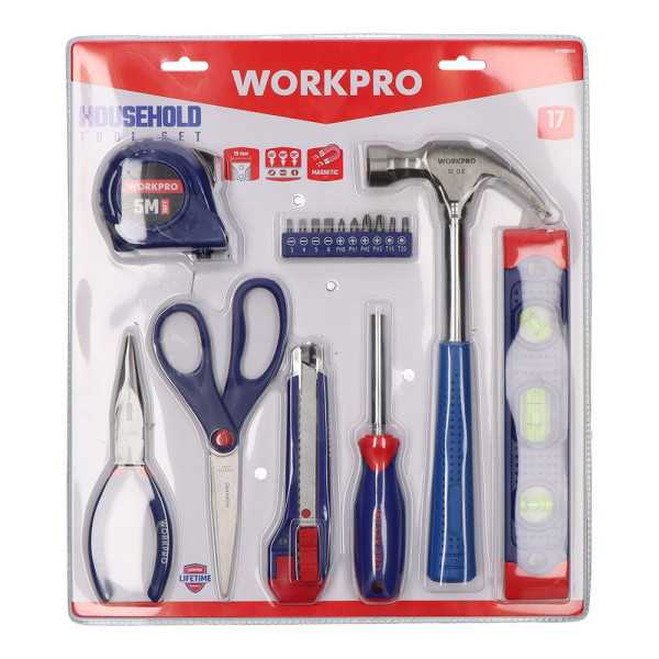 Juego de Herramientas 17 Piezas WORKPRO