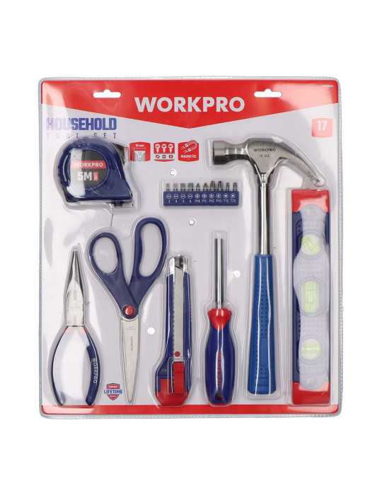 Juego de Herramientas 17 Piezas WORKPRO