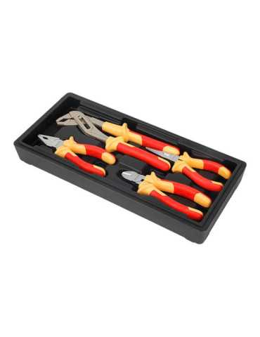 Alicates Aislados, Juego 4 Piezas WORKPRO 2
