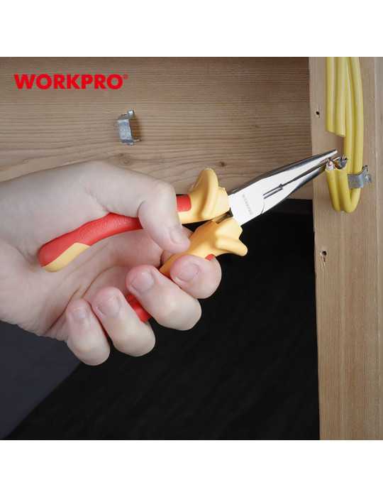 Alicates Aislados, Juego 4 Piezas WORKPRO