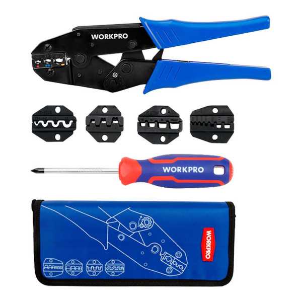 Alicates Crimpadores 5 en 1 WORKPRO