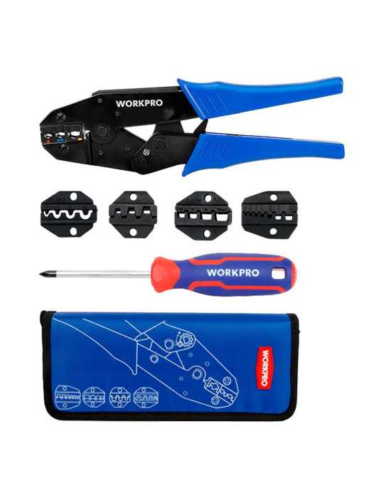 Alicates Crimpadores 5 en 1 WORKPRO
