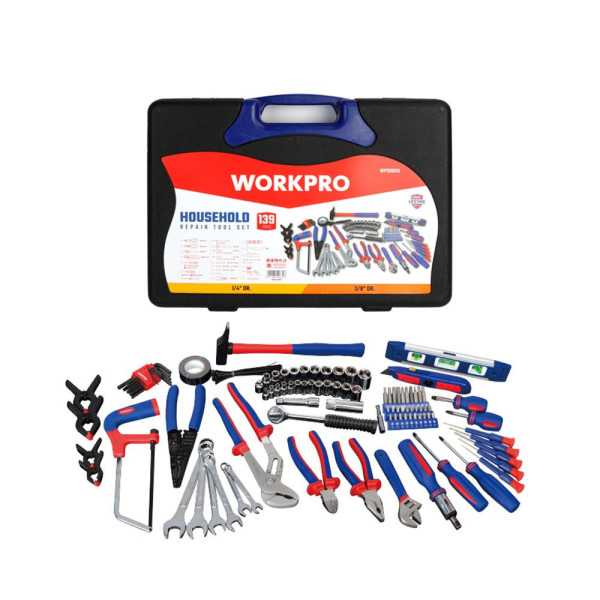 Juego de Herramientas 139 Piezas WORKPRO