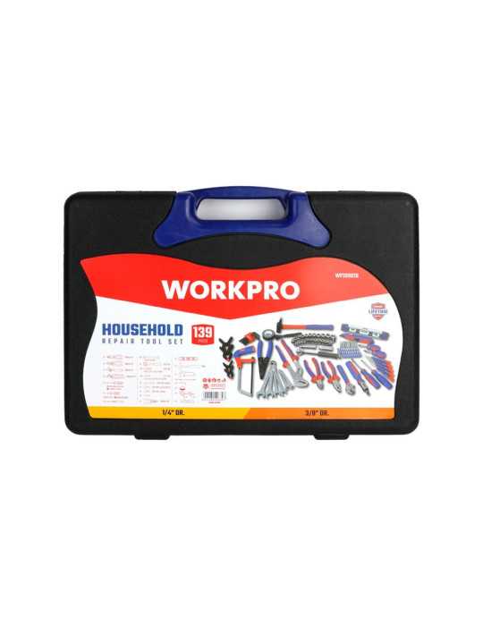Juego de Herramientas 139 Piezas WORKPRO