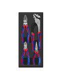 Alicates Profesionales, Juego 4 Piezas WORKPRO