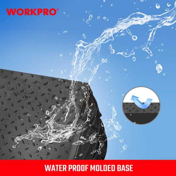 Bolsa de Herramientas con Cremallera con Base Impermeable 60 x 26 x 40 cm WORKPRO