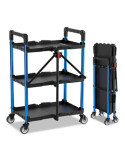 Carro Herramientas Plegable de Tres Niveles, 61 x 44 x 88,5 cm WORKPRO