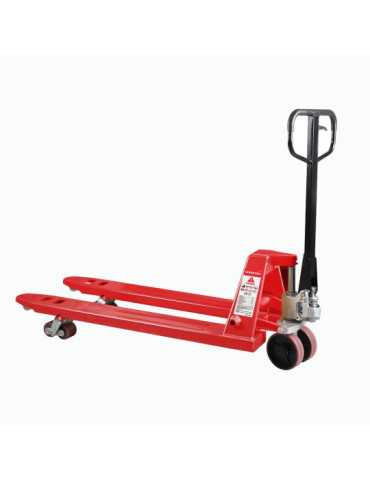 Carretilla Transpaleta Manual de 2,5 T, Roja, 1150 x 550 mm WORKPRO