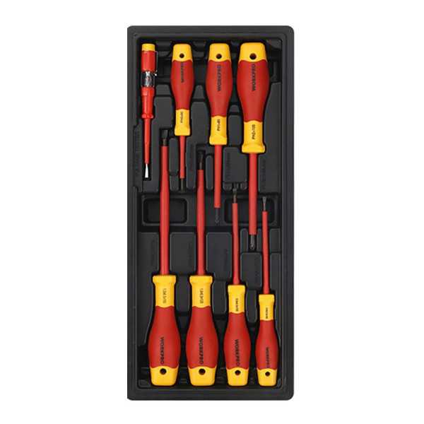Destornilladores Aislados Vde, Juego 8 Piezas WORKPRO