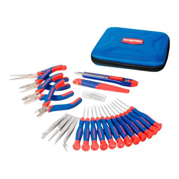 Herramientas de Precisión, Juego 27 Piezas WORKPRO