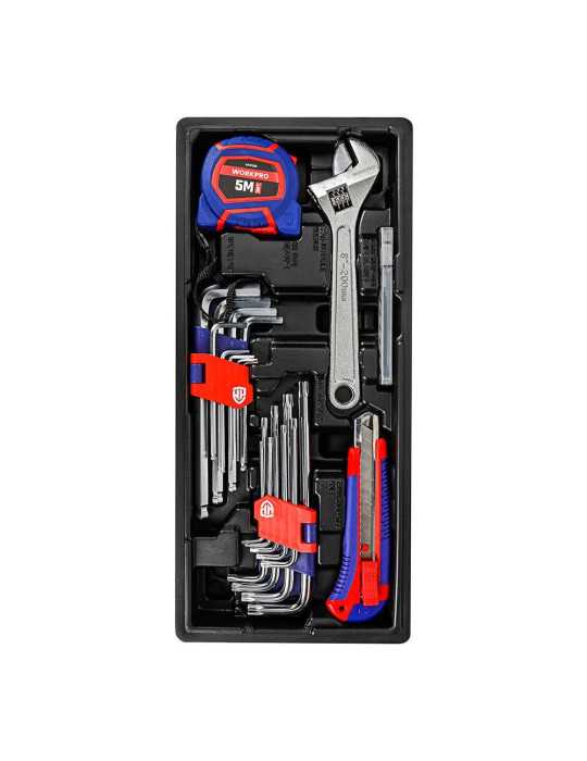 Juego de Herramientas Mixtas, 31 Piezas, Serie Modular WORKPRO