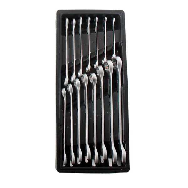 Llave Combinada, Fija Estrella, 7 - 22 mm, Juego 15 Piezas, Serie Modular WORKPRO