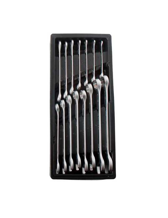 Llave Combinada, Fija Estrella, 7 - 22 mm, Juego 15 Piezas, Serie Modular WORKPRO