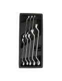 Llaves de Estrella Acodadas Dobles, Juego 8 Piezas, Serie Modular WORKPRO