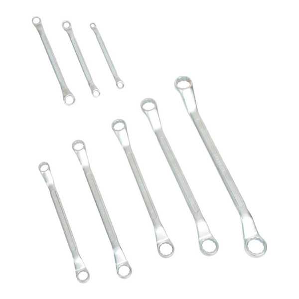 Llaves de Estrella Acodadas Dobles, Juego 8 Piezas, Serie Modular WORKPRO