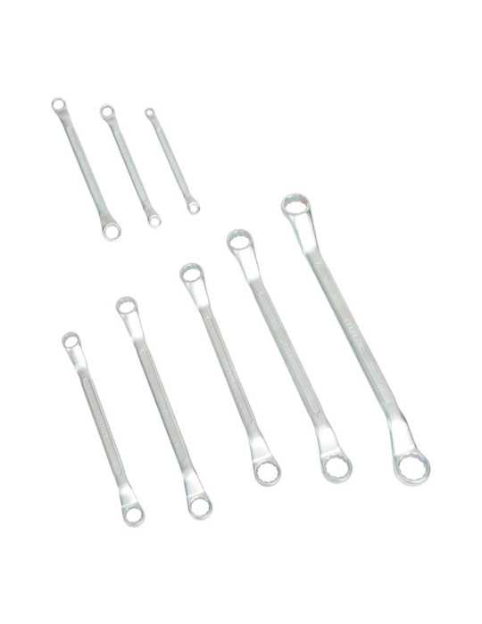Llaves de Estrella Acodadas Dobles, Juego 8 Piezas, Serie Modular WORKPRO