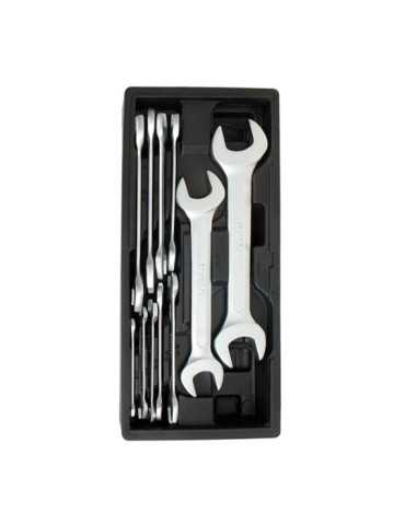 Llave Fija Doble Abierta, Juego 11 Piezas, Serie Modular WORKPRO