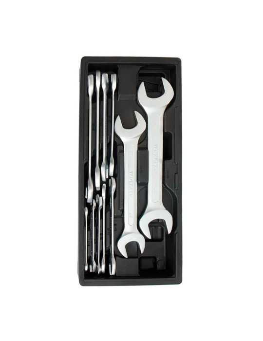 Llave Fija Doble Abierta, Juego 11 Piezas, Serie Modular WORKPRO