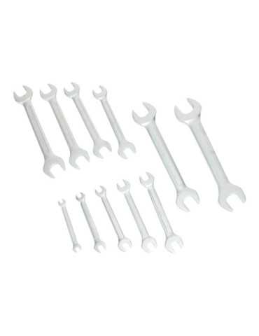 Llave Fija Doble Abierta, Juego 11 Piezas, Serie Modular WORKPRO 2