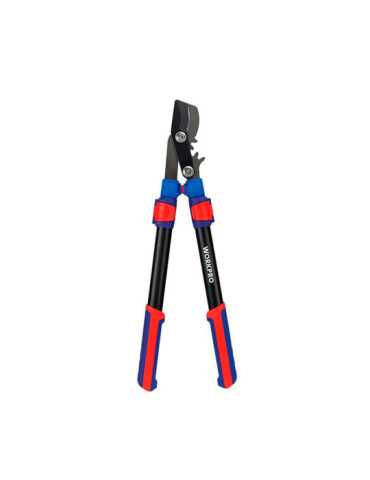 Tijeras Poda Dos Manos Bypass, Extensible 625 - 925 mm, Ahorro Esfuerzo, Capacidad Máxima Corte Ø44 mm WORKPRO
