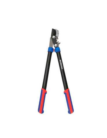 Tijeras Poda Dos Manos Yunque, Ahorro Esfuerzo, Capacidad Máxima Corte Ø44 mm, 700 mm WORKPRO