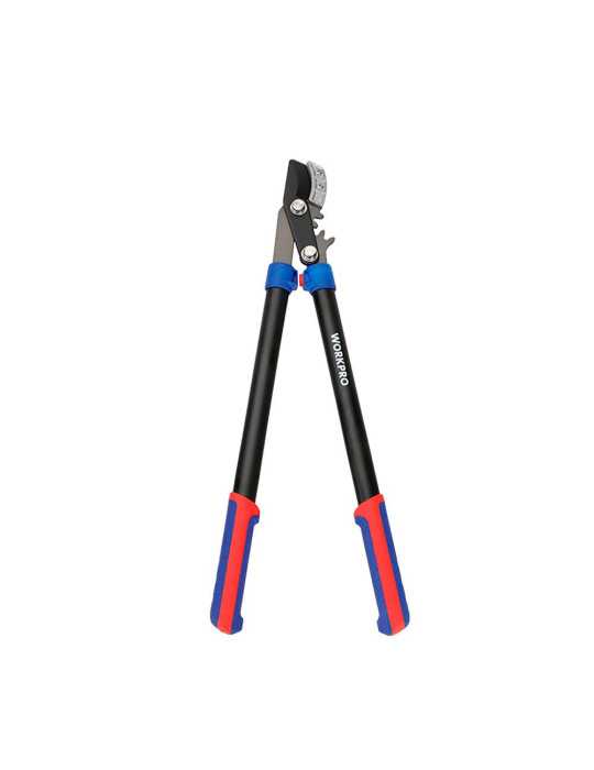 Tijeras Poda Dos Manos Yunque, Ahorro Esfuerzo, Capacidad Máxima Corte Ø44 mm, 700 mm WORKPRO