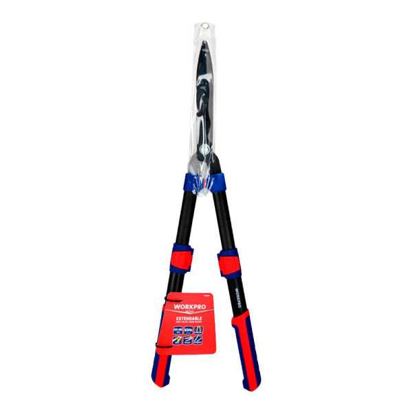 Tijeras Cortasetos, Hoja Ondulada, Extensible 625 - 830 mm WORKPRO