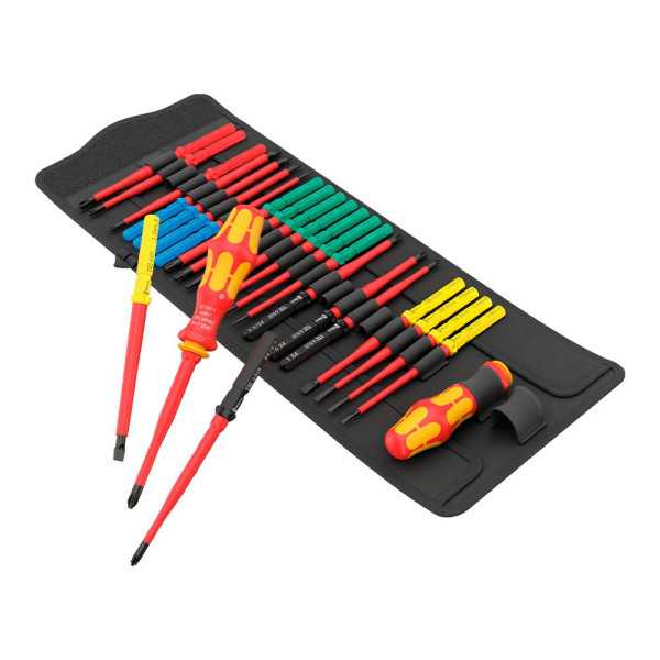 Destornilladores Vde, Kraftform Kompakt Big Pack 1, Juego 26 Piezas WERA