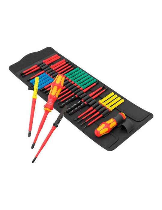 Destornilladores Vde, Kraftform Kompakt Big Pack 1, Juego 26 Piezas WERA