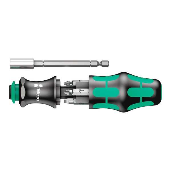 Destornillador Extensible Porta-Puntas, 6 Puntas, Kompakt 28 WERA