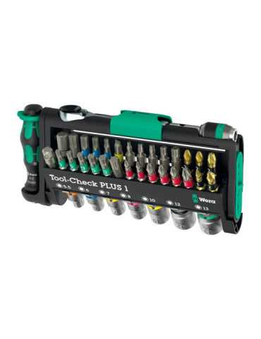 Juego Herramientas Chek Plus 1, 39 piezas WERA