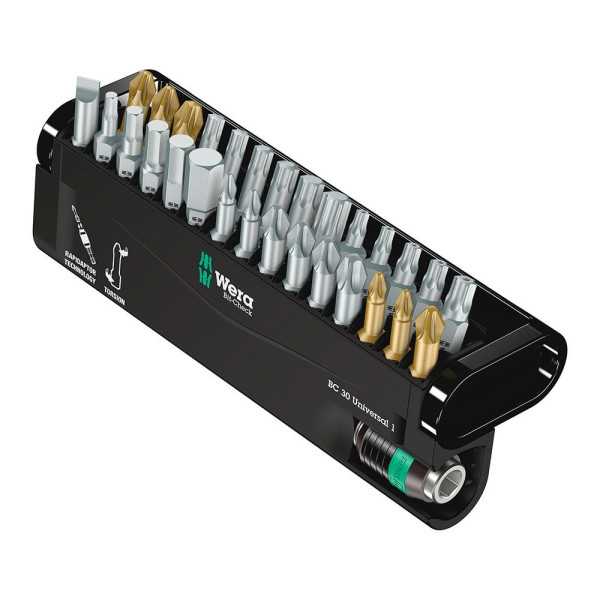 Puntas Bit-Check Universal 1, 30 Piezas WERA