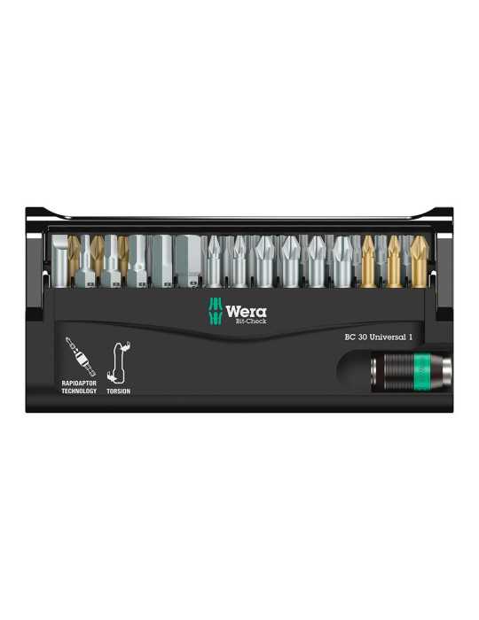 Puntas Bit-Check Universal 1, 30 Piezas WERA