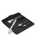 Llaves Boca Ajustable Joker 6004, Juego 4 Piezas WERA