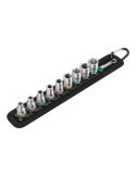 Vasos ¼ pulg Belt A4, Juego 9 Piezas WERA
