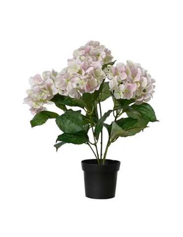 Maceta de Hortensias Artificiales Rosa Clarito, Ø28 x 46 cm EVERLANDS