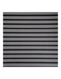 Revestimiento Autoadhesivo 3D, Color Roble Gris con Fondo de Fieltro Gris Antracita, Loseta de 58 x 58 cm, 6 uds PANELTECH