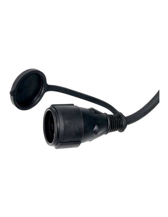 Prolongador Profesional 10 m, IP44, H07RN-F 3 G 2,5 mm², 1 Toma con Tapa, 16 A 250 V~, Negro SIMON
