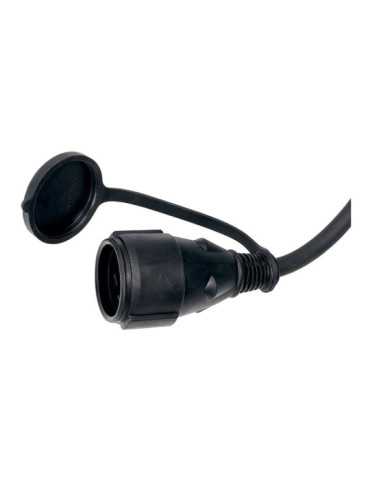 Prolongador Profesional 20 m, IP44, H07RN-F 3 G 2,5 mm², 1 Toma con Tapa, 16 A 250 V~, Negro SIMON 2