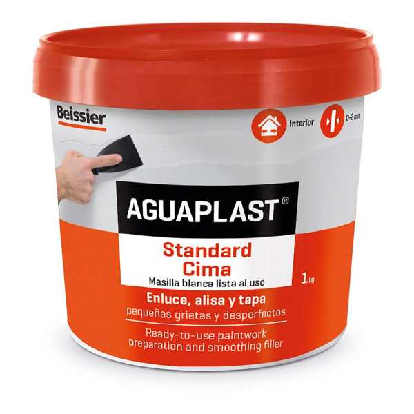 Lote de 12 Unidades Masilla Standard Cima 1 kg AGUAPLAST