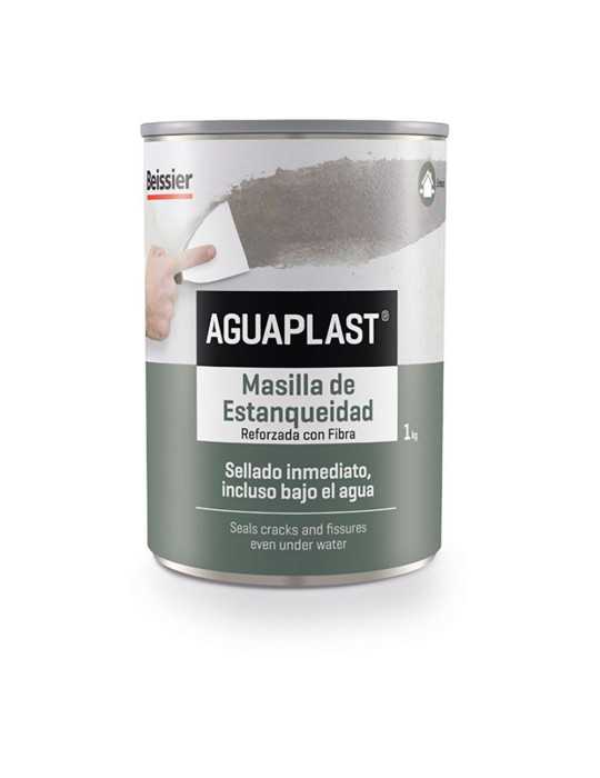 Masilla Estanqueidad Reforzada con Fibra 1 kg AGUAPLAST