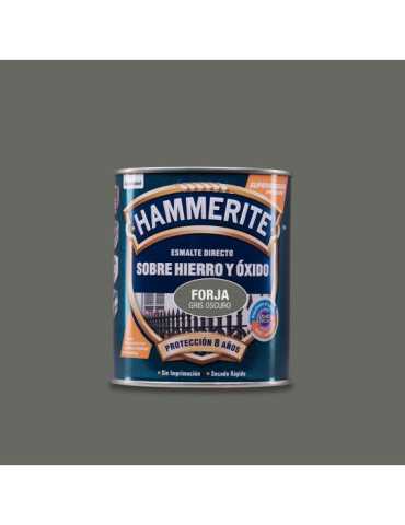 Esmalte Metálico Gris Oscuro Forja 750 ml BRUGUER