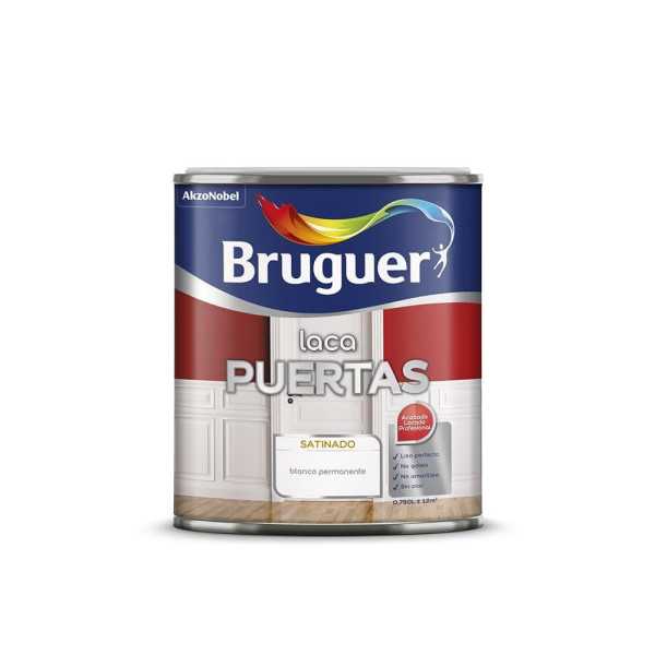 Laca para Puertas Blanco Permanente 750 ml BRUGUER